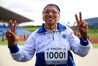 102-year-old 'miracle woman' Man Kaur wins track and field gold in World Masters meet