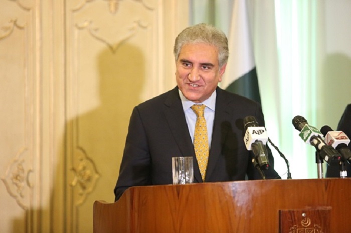 Pakistan Foreign Minister Shah Mehmood Qureshi mentions Kashmir As Indian State