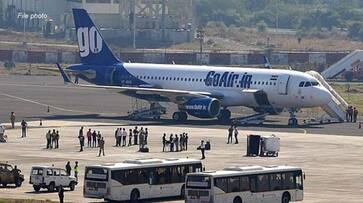 Delhi GoAir employees Indira Gandhi International airport mobile phone