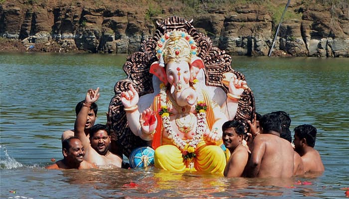 kodagu While Dissolving Ganesh statue Must Wear Life jacket says circle Inspector Diwakar