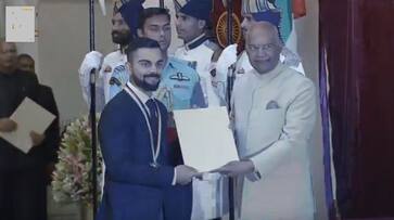 Virat Kohli, Mirabai Chanu conferred with Khel Ratna Award