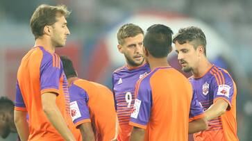 ISL 2018-19 Lemiliano Alfaro  Marcelinho  FC Pune City Bengaluru FC