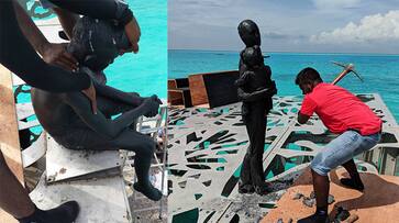 Maldives art installation demolished for being anti-Islamic