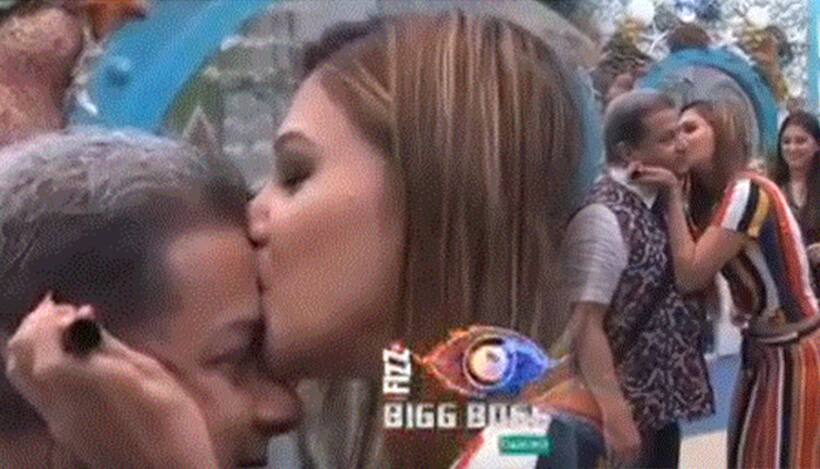 बिग बॉस के घर में जसलीन ने अनूप जलोटा को किया KISS, देखते रह गए घर वाले