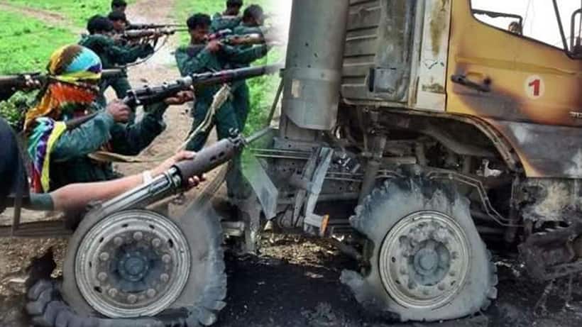 पैसा वसूलने के लिए नक्सलियों ने मचाया उत्पात