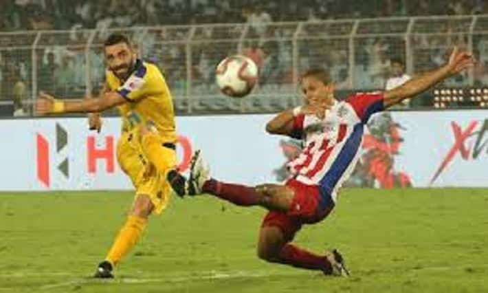 isl footbal keral won atk in kolkatta