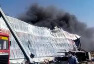 Fire breaks out at Agritech Chemical factory in Kotputli's Keshwana Industrial area