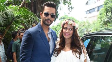 Angad Bedi admits Neha Dhupia was pregnant before their wedding