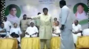 Debate between Bedi and AIADMK MLA in government program