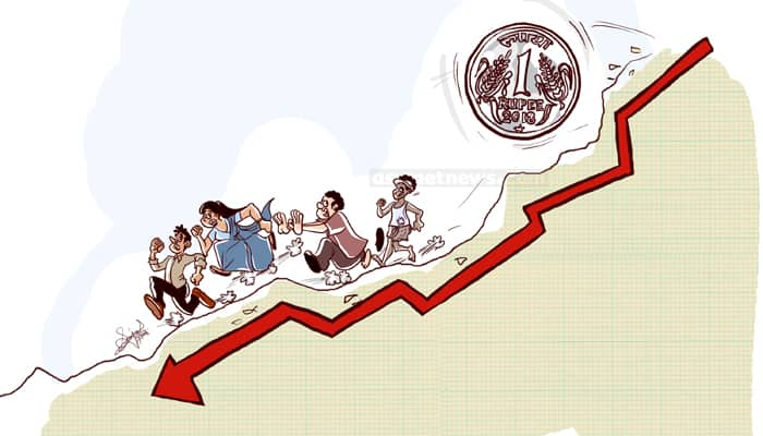 rupee fallen aganist dollar in tuesday market