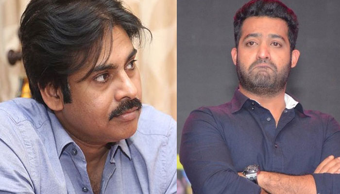 pawan kalyan fans support to ntr's aravinda sametha