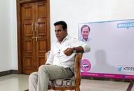 Telangana Rashtra Samiti BJP KTR Congress stooping low Assembly elections Twitter Live video