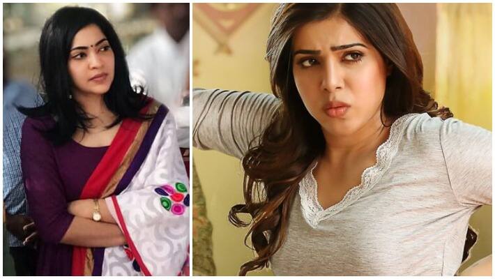 samantha and vj ramya exercise video