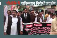 Pakistan-occupied Kashmir Students and local residents protest against the pakistan government and its misrule