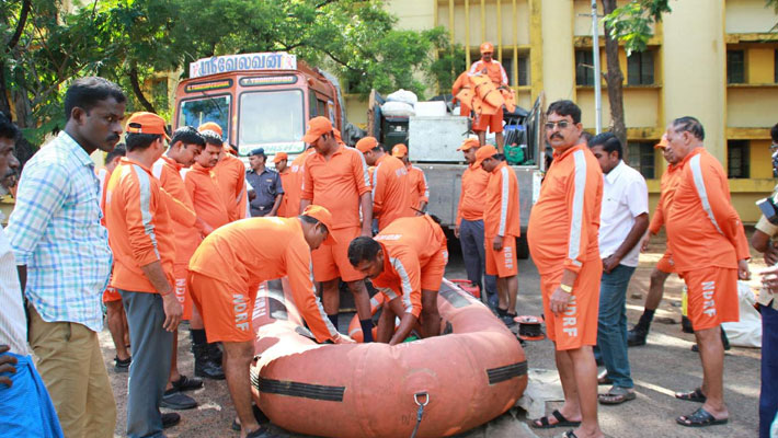 Tamil Nadu heavy rain Echo...The rescue team ready