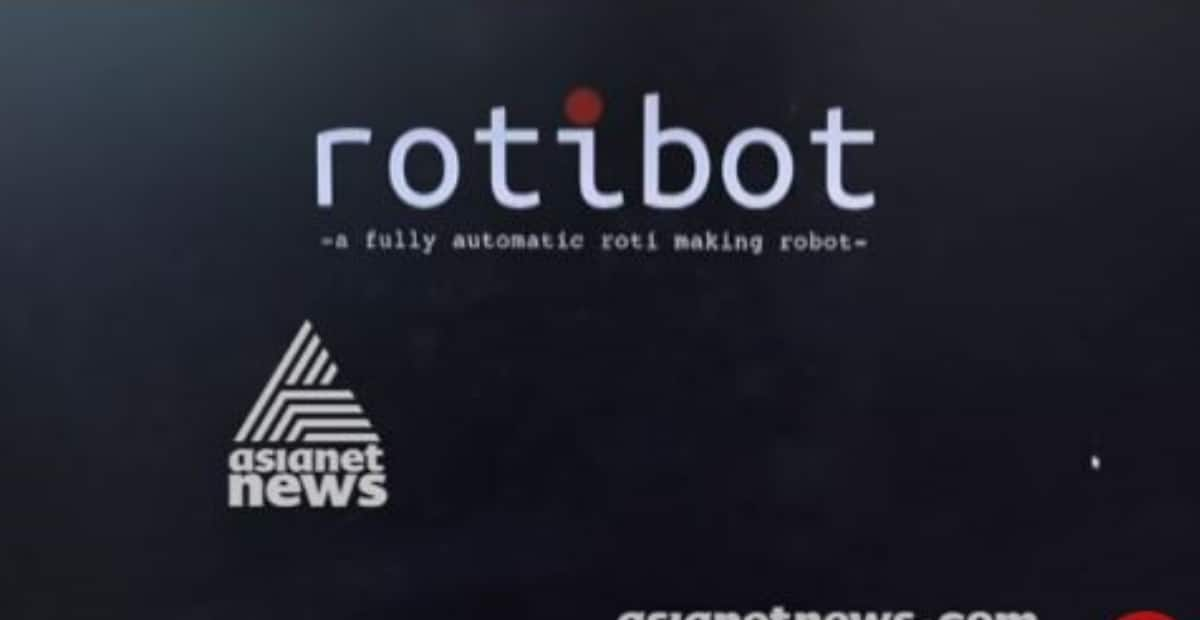 Rotibot Consumer chappati making robot .Money Time