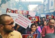 Sabarimala verdict Bengaluru women protest against Supreme Court decision Video