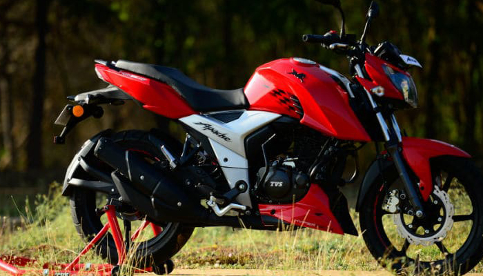 TVS Apache 160 4V Crosses 1 Lakh Sales