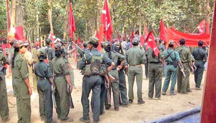 maoists blasts landmine in bhadradri kothagudem