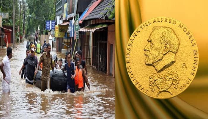 relation between Kerala floods and economic Nobel