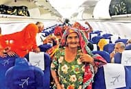 Haryana Punjab pilot gifts village elders first flight Hisar