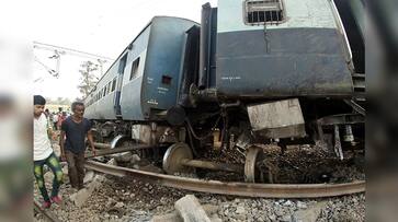 Lucknow New Farakka Express derailment Special train buses  stranded passengers stranded in Rae Bareli