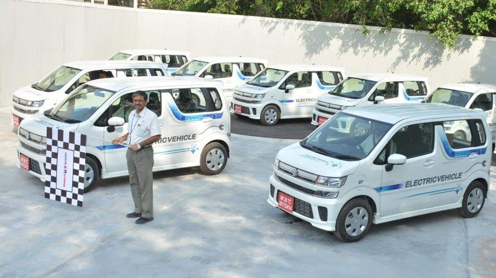 Maruti Suzuki flags off Electric Vehicles for field testing