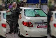 Kerala Nambi Narayanan ISRO Chief police jeep  state vehicle Chief Minister Pinarayi Vijayan