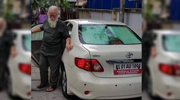 Kerala Nambi Narayanan ISRO Chief police jeep  state vehicle Chief Minister Pinarayi Vijayan