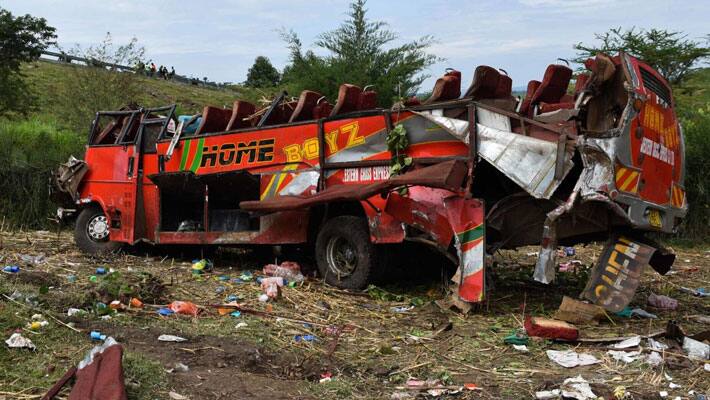 Kenya bus crash...50 people killed