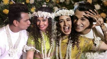 Yuvika Chaudhary and  Prince Narula wedding pictures