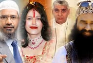 Rampal Zakir Naik Ram Rahim Nithyananda Radhe Maa Asaram Franco Mulakkal