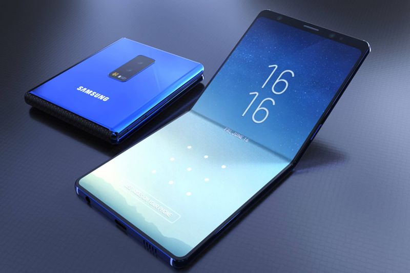 Samsung foldable phone appears in Unpacked 2019 teaser