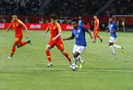 Sunil Chhetri India football team China draw international friendly match Suzhou