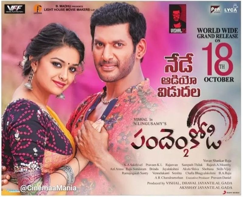 Vishal's Pandem Kodi 2 film reviews