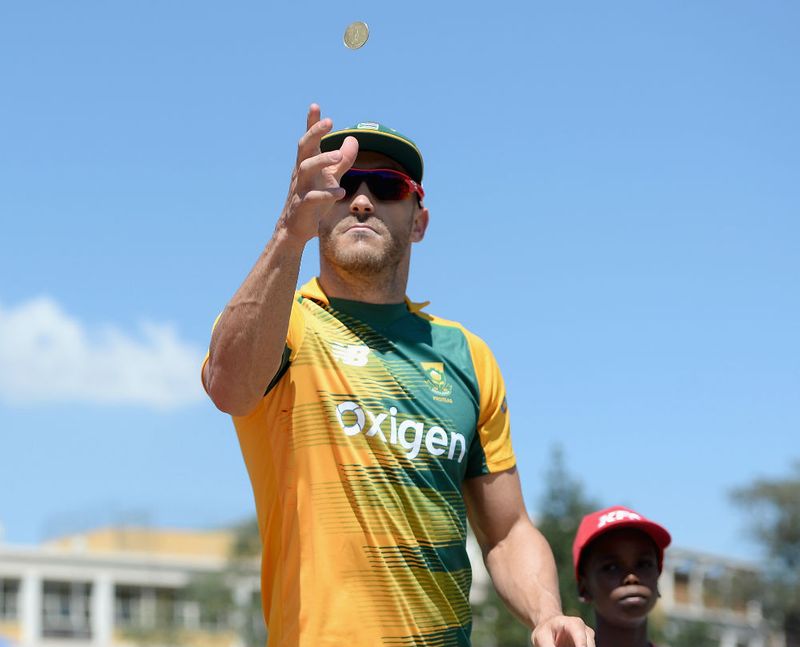 MSL league He is sleeping with my sister says captain Faf du Plessis during toss