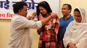 Mohammed Shami wife Hasin Jahan Congress Mumbai politics Sanjay Nirupam