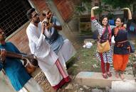 Bengaluru potholes group dances Bharatanatyam demand footpaths Video