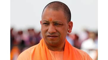 Yogi Adityanath Uttar Pradesh Lord Ram statue Ayodhya BJP