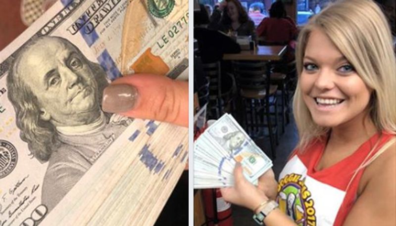 YouTube star leaves waitress 7 lakh tip after ordering two waters