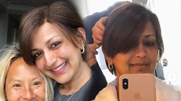 sonali bendre upload her new look photo