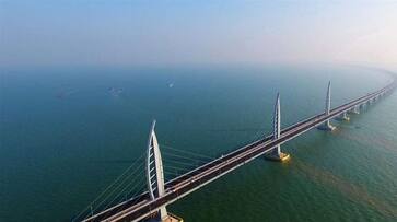 China President Xi Jinping World longest sea bridge