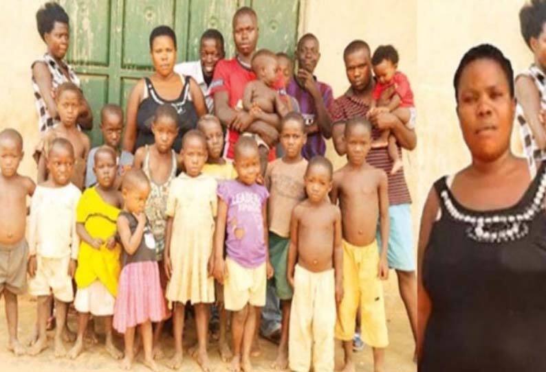 Uganda a lady gave 44 children in her 40 age