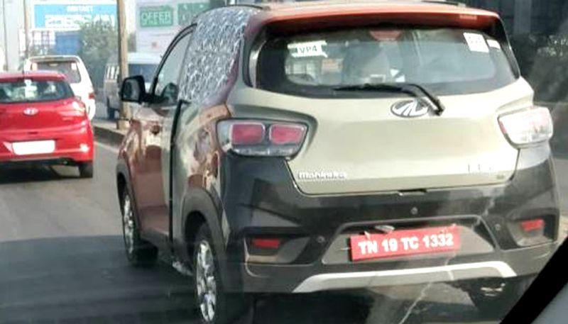 Mahindra KUV100 NXT AMT Spotted Testing