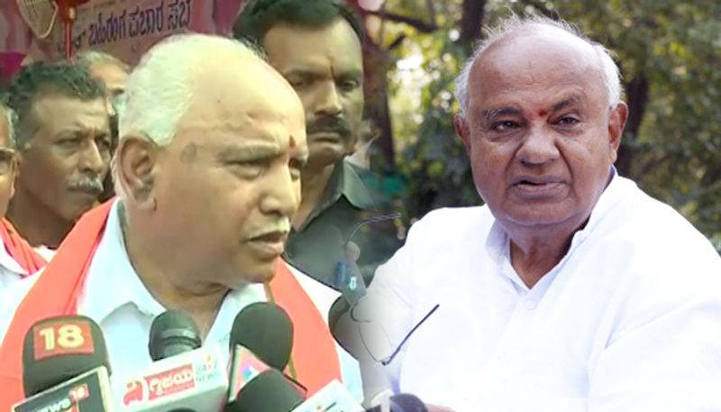 HD Devegowda Writes A Letter To BS Yediyurappa Against SI Of Yadgir District