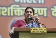 BJP's women activists in Amethi receive 10,000 saris from Smriti Irani on the occasion of Diwali