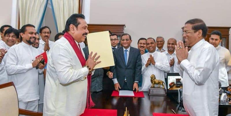 Mahinda rajabakshe becone sri langan prime minister