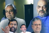 Nda bihar seat sharing lok sabha poll 2019 bjp jdu ljp rlsp Nitish kumar Amit shah Ramvilas paswan Upendra kushwaha