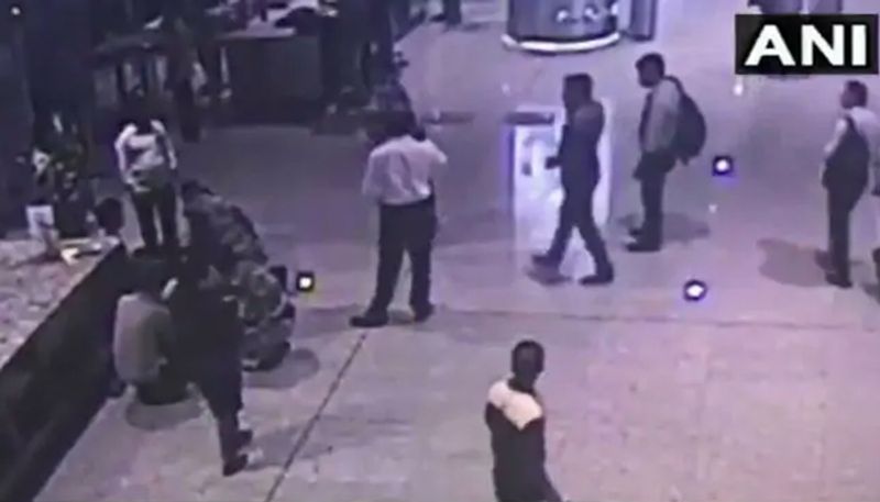 Video Shows Mumbai Airport Security Officer Saving Man