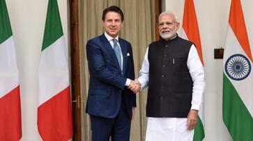 India-Italy Technology Summit Giuseppe Conte Narendra Modi Leonardo Make in India